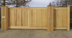 Schuifpoort Hout padoek